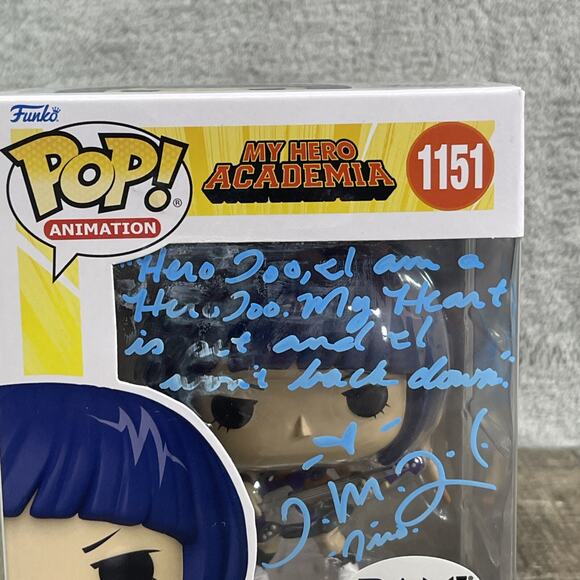 Funko Pop My Hero Academia Kyoka Jiro 1151 Trina Nishimura signed Read - Picture 2 of 10